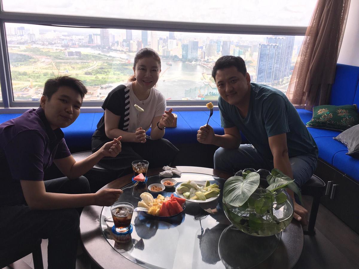 Penthouse Hostel & Spa โฮจิมินห์ซิตี้ ภายนอก รูปภาพ