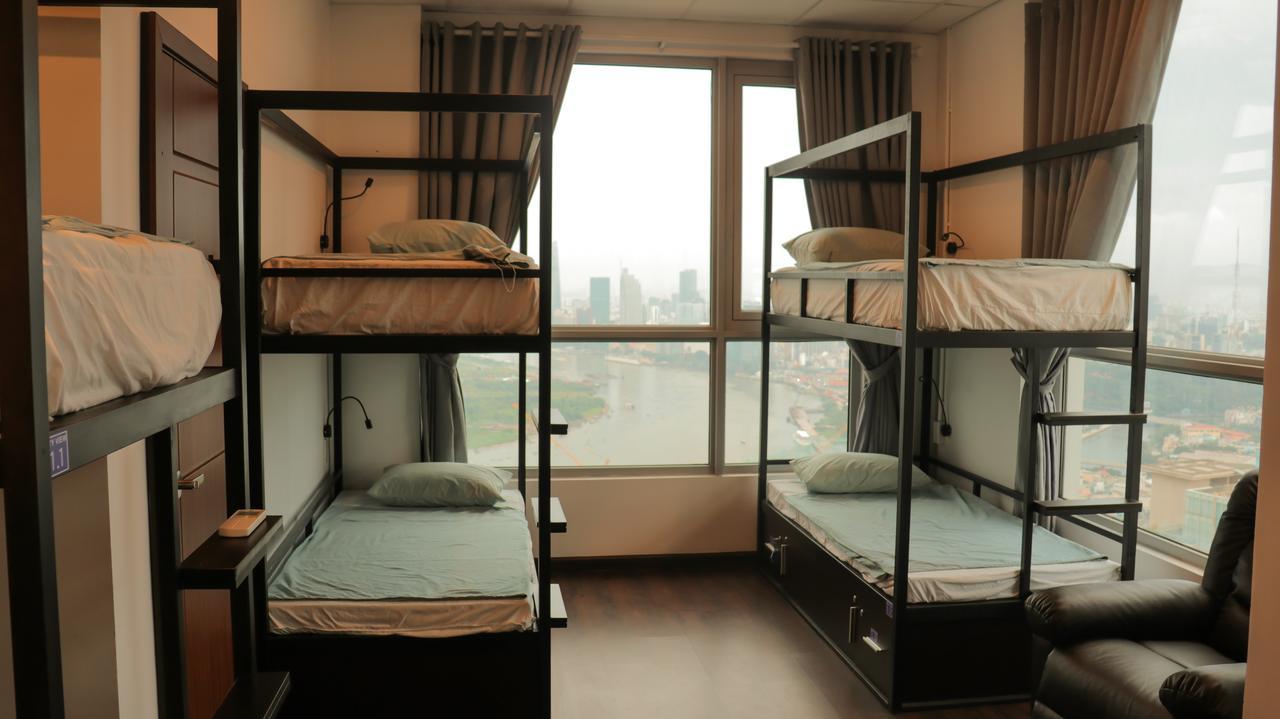 Penthouse Hostel & Spa โฮจิมินห์ซิตี้ ภายนอก รูปภาพ